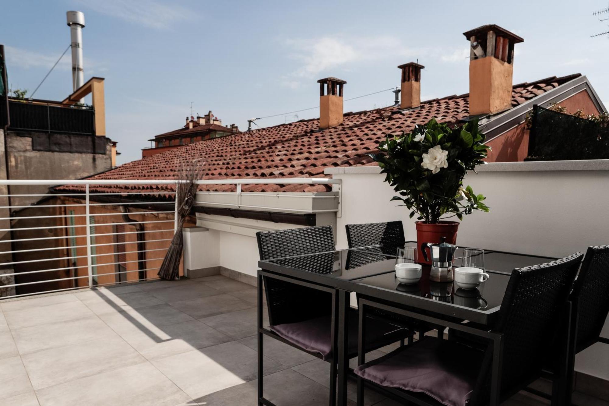 Apartamento L'Attico Dell'Edera Bolonia Exterior foto